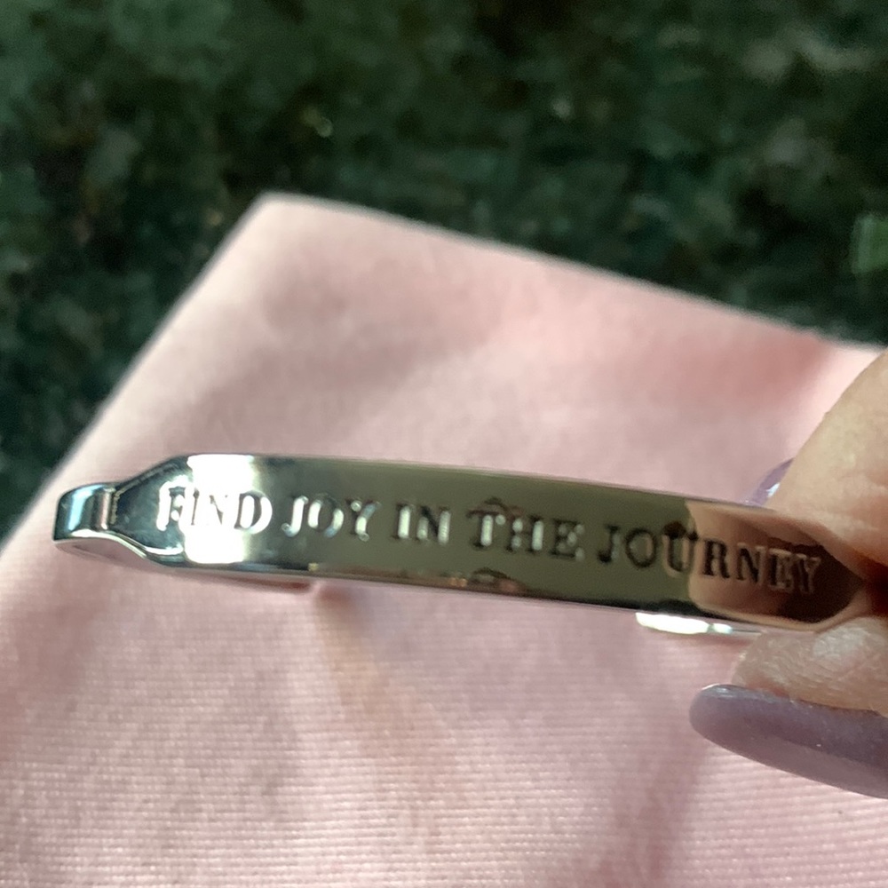 Origami Owl silver cuff bracelet
